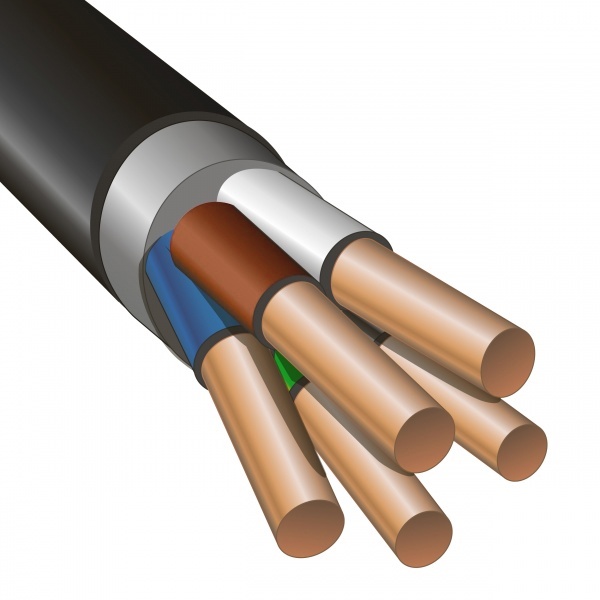 Кабель силовой медный ВВГ-Пнг(А)LS 5х10 ГОСТ